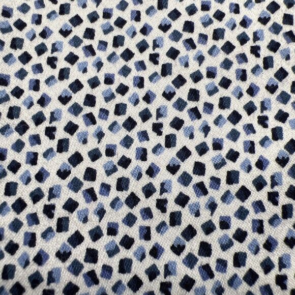 Robert Graham Modern Americana Flip Cuff Shirt Mens XL Tailored White Blue Dots - Picture 8 of 10